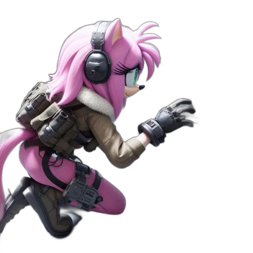 weapon, concept art, cyberpunk, 3d render transparent PNG cut-out