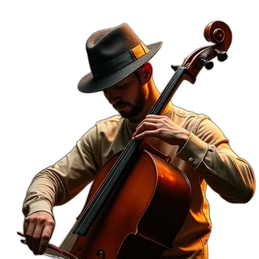 hat, staff, jacket, weapon transparent PNG cut-out