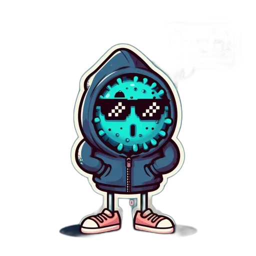 jacket, mask, creature, robot transparent PNG cut-out