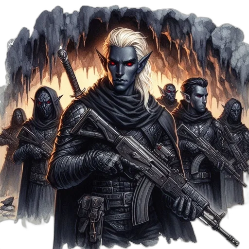 concept art, comic book art, fantasy art, pixel art transparent PNG cut-out