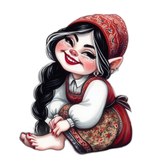 face, pencil sketch, fantasy art, cartoon transparent PNG cut-out