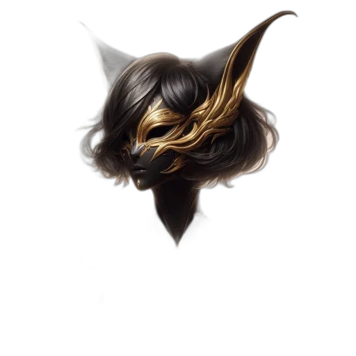 hair, crown, mask, hat transparent PNG cut-out