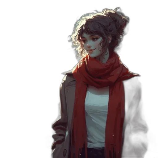 jacket, face, mask, hat transparent PNG cut-out