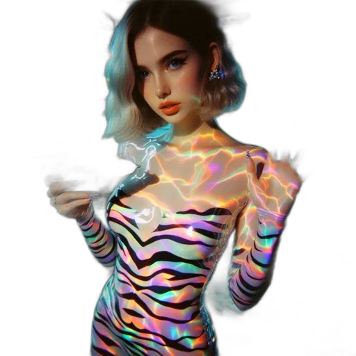 dress, jewelry, robot, jacket transparent PNG cut-out