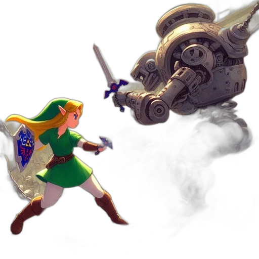 sword, weapon, dragon, staff transparent PNG cut-out