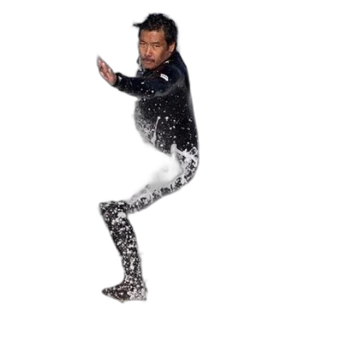 jacket, staff, 3d render, concept art transparent PNG cut-out