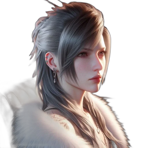 face, dragon, staff, fantasy art transparent PNG cut-out