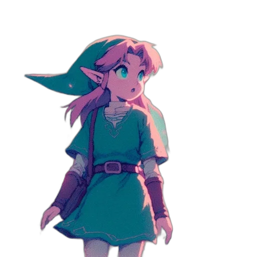 dress, staff, creature, sword transparent PNG cut-out