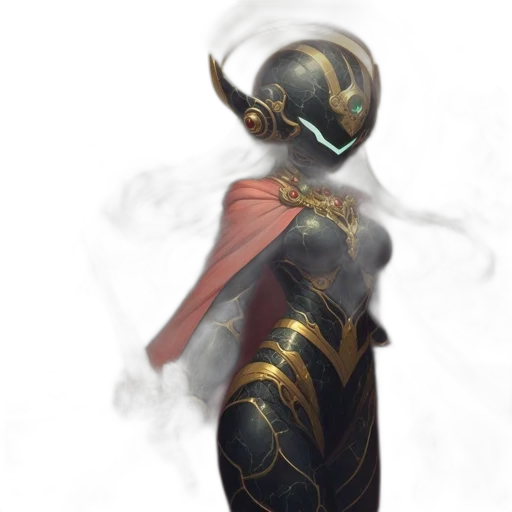 mask, staff, dress, sword transparent PNG cut-out