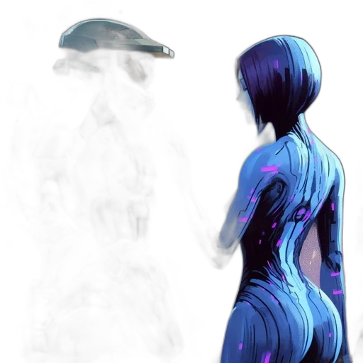 robot, dress, creature, mask transparent PNG cut-out
