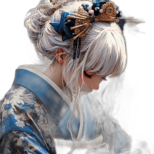 crown, mask, hair, dragon transparent PNG cut-out