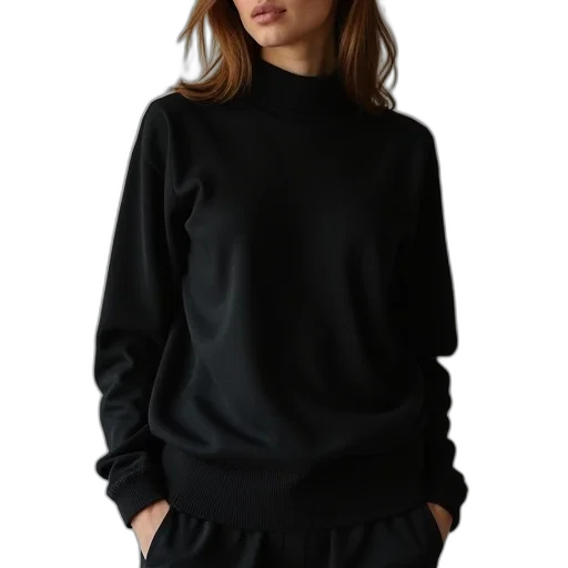 jacket, dress, dark, monochrome transparent PNG cut-out