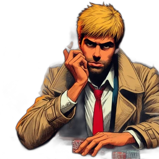 jacket, comic book art, concept art, photorealistic transparent PNG cut-out