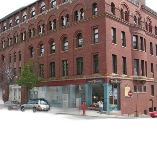 building, 3d render, photorealistic, concept art transparent PNG cut-out