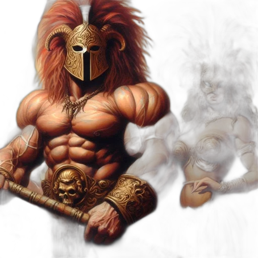 fantasy art, concept art, comic book art, photorealistic transparent PNG cut-out