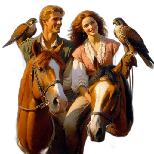 oil painting, fantasy art, photorealistic, concept art transparent PNG cut-out