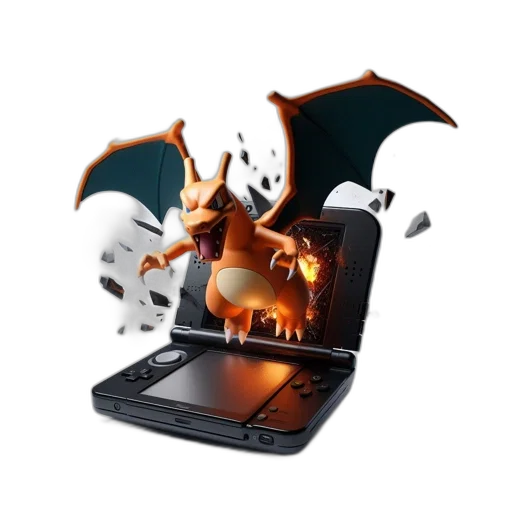 dragon, concept art, fantasy art, 3d render transparent PNG cut-out