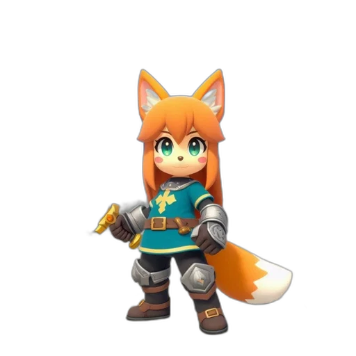 staff, weapon, animal, 3d render transparent PNG cut-out