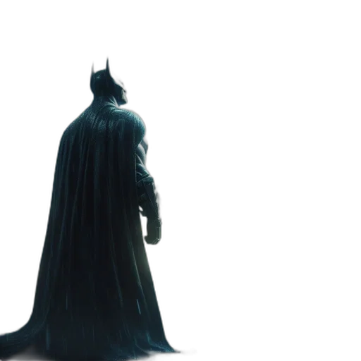 concept art, comic book art, 3d render, rain-soaked transparent PNG cut-out