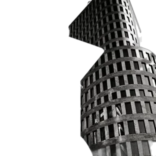 building, hat, umbrella, dress transparent PNG cut-out