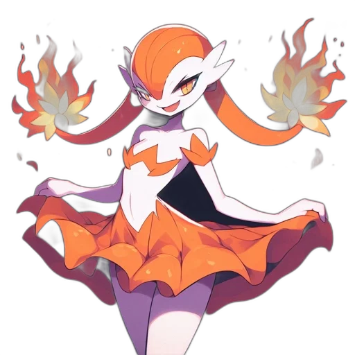 creature, mask, staff, dress transparent PNG cut-out