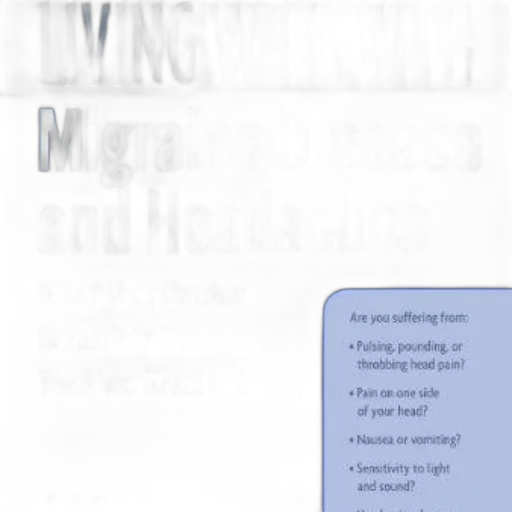 living, well, migraine, disease transparent PNG cut-out