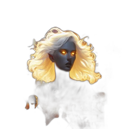 mask, face, hair, creature transparent PNG cut-out
