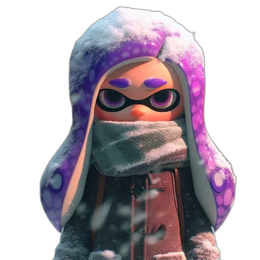jacket, weapon, mask, staff transparent PNG cut-out