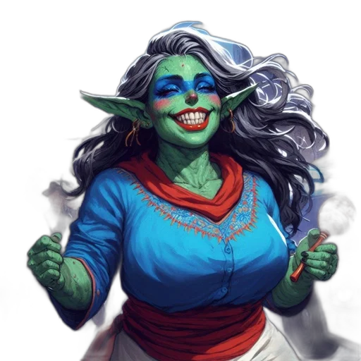 staff, fantasy art, concept art, comic book art transparent PNG cut-out