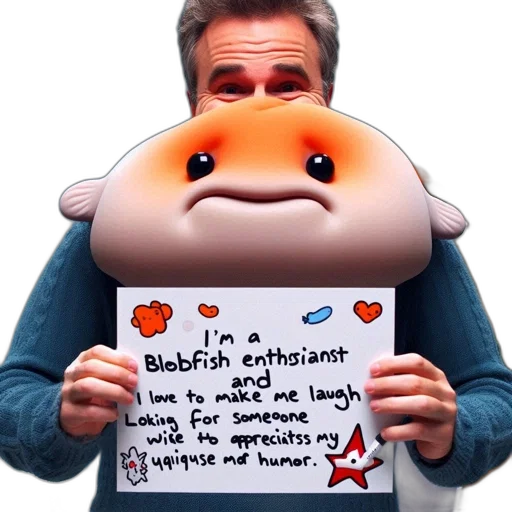 animal, creature, man, holds transparent PNG cut-out