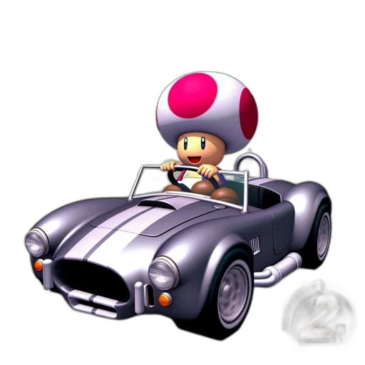 car, hat, concept art, 3d render transparent PNG cut-out
