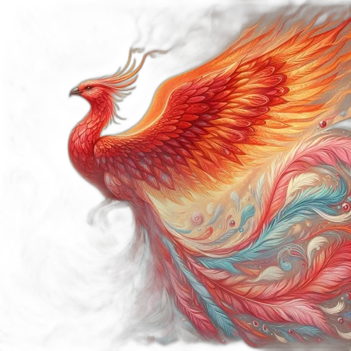 dragon, fantasy art, photorealistic, watercolor transparent PNG cut-out