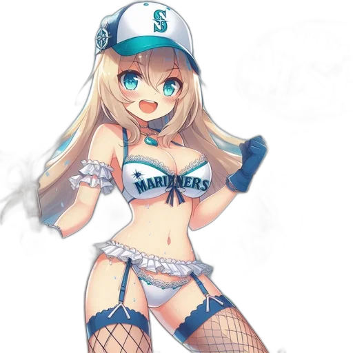 staff, hat, anime, pixel art transparent PNG cut-out