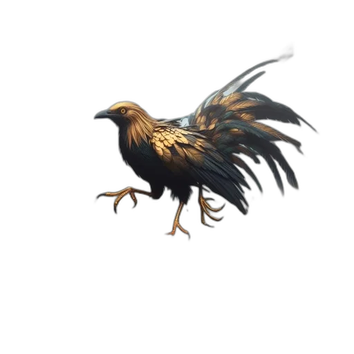 animal, dragon, creature, staff transparent PNG cut-out