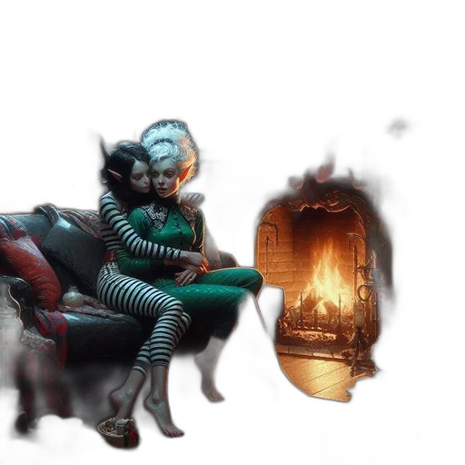 furniture, mask, creature, robot transparent PNG cut-out