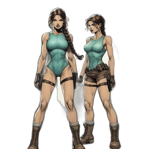 concept art, comic book art, fantasy art, pixel art transparent PNG cut-out