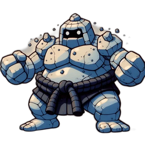 robot, creature, animal, pixel art transparent PNG cut-out