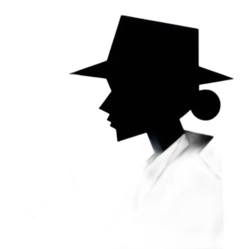 hat, staff, face, jacket transparent PNG cut-out