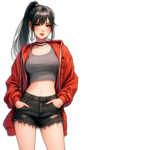 jacket, dress, concept art, pixel art transparent PNG cut-out