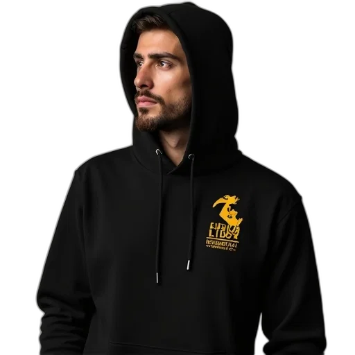 jacket, staff, 3d render, pixel art transparent PNG cut-out