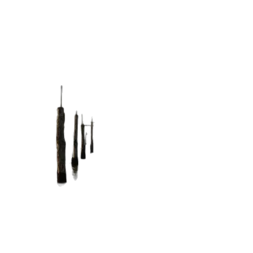 weapon, sword, staff, furniture transparent PNG cut-out