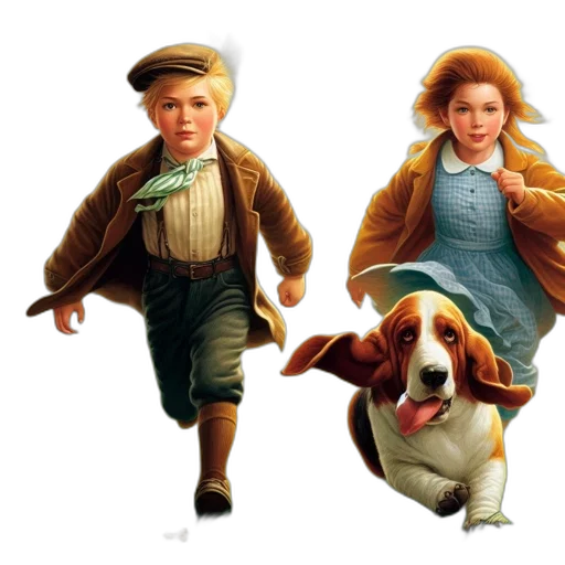 photorealistic, concept art, 3d render, oil painting transparent PNG cut-out