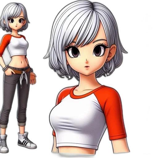 concept art, anime, 3d render, pixel art transparent PNG cut-out
