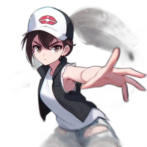 staff, hat, weapon, creature transparent PNG cut-out