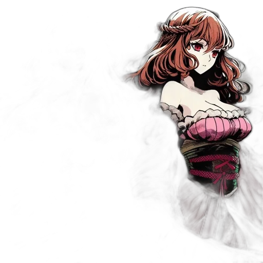 dress, mask, crown, weapon transparent PNG cut-out
