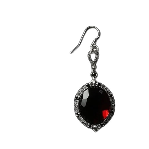 jewelry, staff, 3d render, earrings transparent PNG cut-out