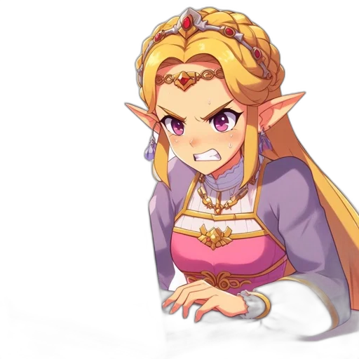 crown, face, staff, dress transparent PNG cut-out