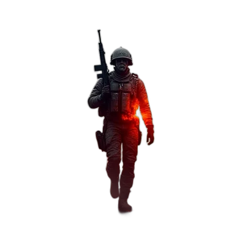 weapon, staff, jacket, animal transparent PNG cut-out