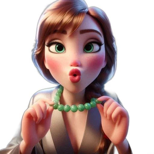 jewelry, staff, face, dress transparent PNG cut-out