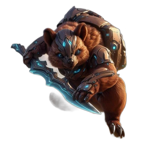 animal, weapon, staff, creature transparent PNG cut-out